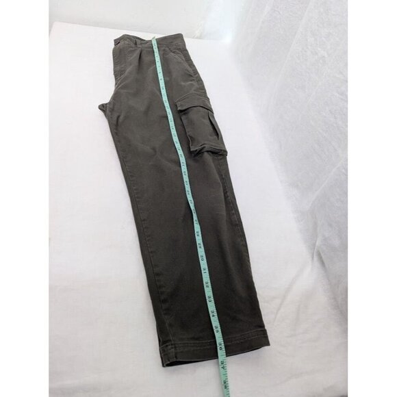 I love Ugly women's size large dark green cargo chino pants A5 - Picture 11 of 12